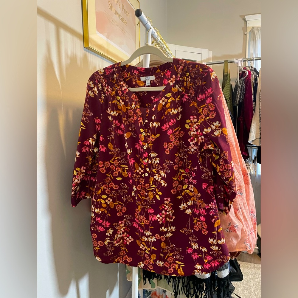 Croft & Borrow Blouse Sz L